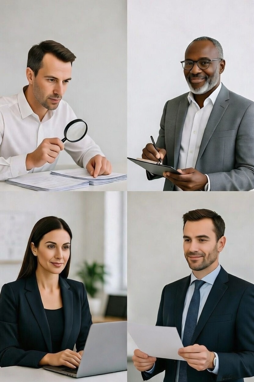 Certified Utility Bill Auditors at work